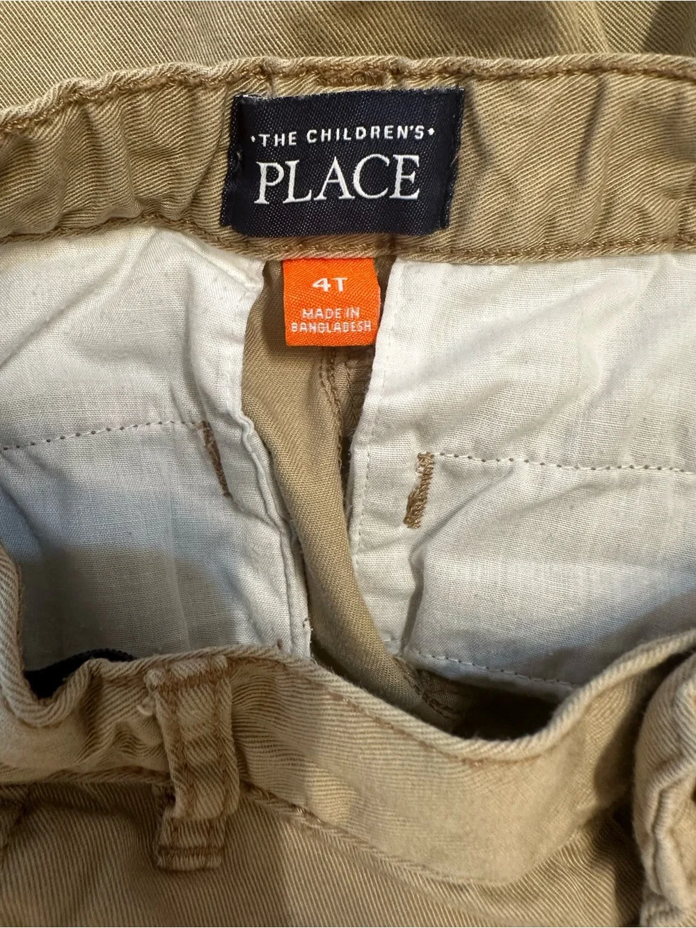 The Children's Place Tan Chino Shorts